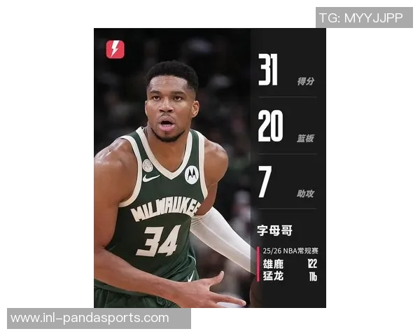 字母哥32分钟内表现出色却无力挽回局势贡献26分11板8助令人唏嘘